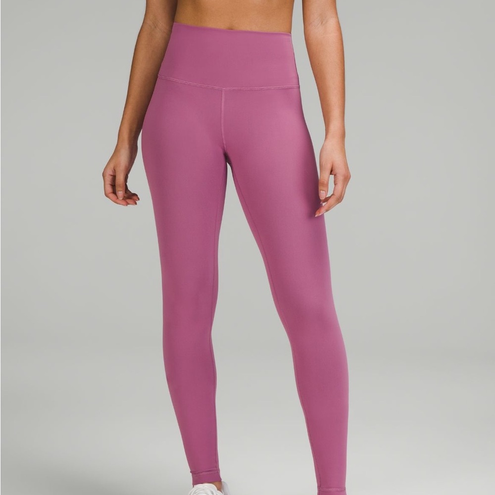 Lululemon velvet dust wunder train legging
